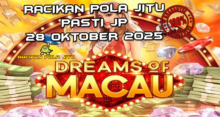 Kasino mewah Dreams of Macau untuk Racikan Pola Jitu Rajaslot Game Dreams of Macau 28 Oktober 2025.