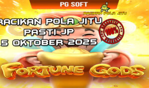 Kuil emas Fortune Gods dengan Expanding Wilds untuk Racikan Pola Jitu Rajaslot Game Fortune Gods 5 Oktober 2025.