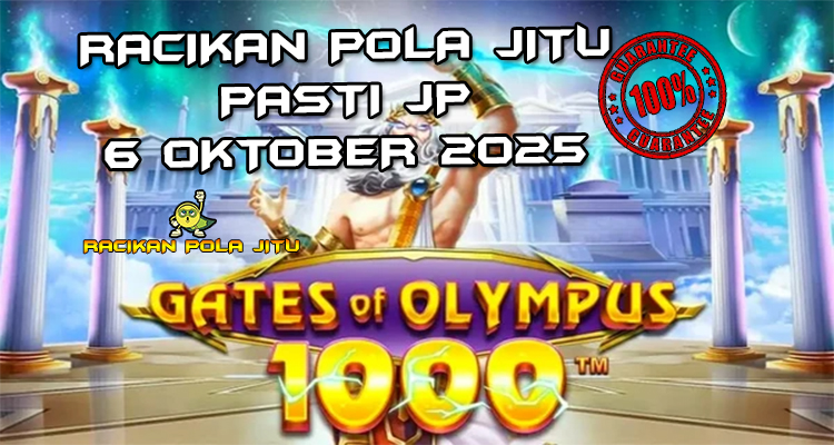 Kuil Zeus Gates of Olympus 1000 dengan Multiplier Orbs untuk Racikan Pola Jitu Rajaslot Game Gates of Olympus 1000 6 Oktober 2025.