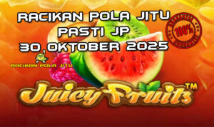 Buah juicy Juicy Fruits untuk Racikan Pola Jitu Rajaslot Game Juicy Fruits 30 Oktober 2025.