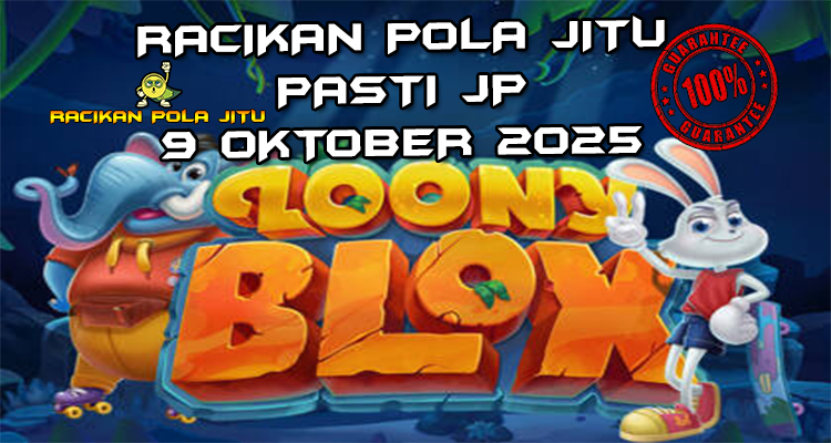Gurun kartun Loony Blox untuk Racikan Pola Jitu Rajaslot Game Loony Blox 9 Oktober 2025.