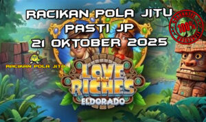 Kota emas Love and Riches Eldorado untuk Racakan Pola Jitu Rajaslot Game Love and Riches Eldorado 21 Oktober 2025.