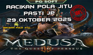 Ular gorgon Medusa II untuk Racikan Pola Jitu Rajaslot Game Medusa II 29 Oktober 2025.