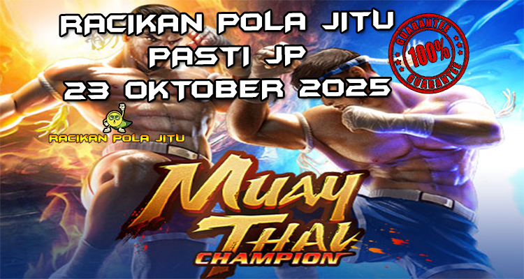 Ring tinju Muay Thai Champion untuk Racikan Pola Jitu Rajaslot Game Muay Thai Champion 23 Oktober 2025.