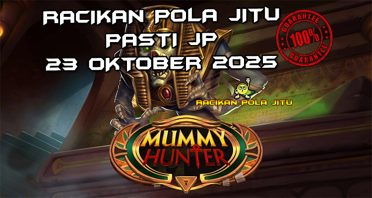 Piramida mumi Mummy Hunter untuk Racakan Pola Jitu Rajaslot Game Mummy Hunter 23 Oktober 2025.
