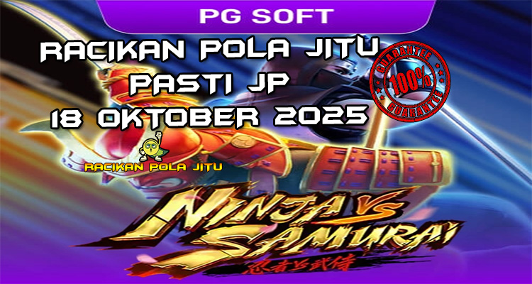 Duel ninja vs samurai untuk Racakan Pola Jitu Rajaslot Game Ninja vs Samurai 18 Oktober 2025.