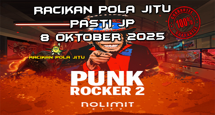 Panggung Punk Rocker dengan Anarchy Free Spins untuk Racikan Pola Jitu Rajaslot Game Punk Rocker 8 Oktober 2025.