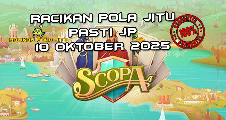 Meja kartu Scopa untuk Racikan Pola Jitu Rajaslot Game Scopa 10 Oktober 2025.
