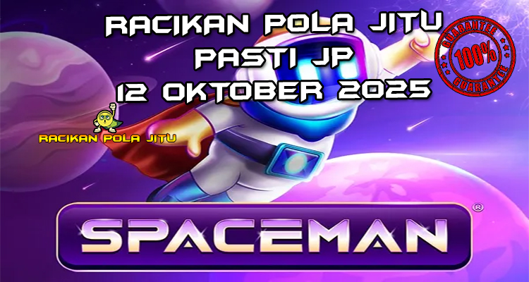 Astronot Spaceman untuk Racikan Pola Jitu Rajaslot Game Spaceman 12 Oktober 2025.