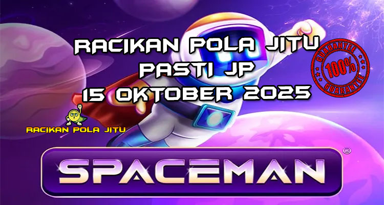 Astronot Spaceman untuk Racikan Pola Jitu Rajaslot Game Spaceman 15 Oktober 2025.
