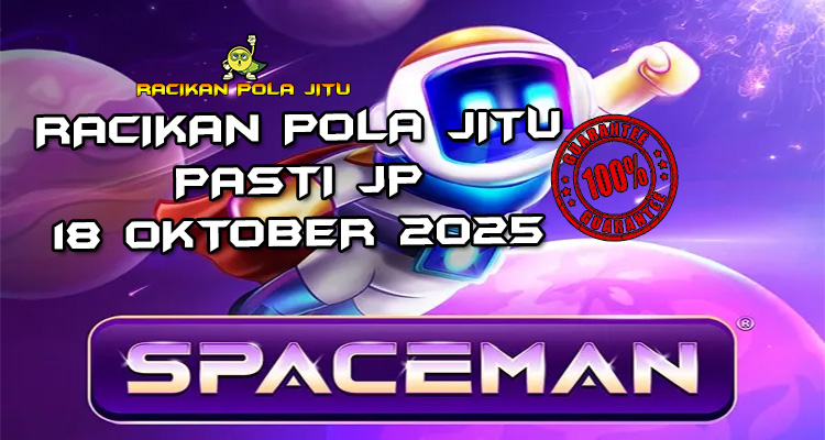 Roket antariksa Spaceman untuk Racikan Pola Jitu Rajaslot Game Spaceman 18 Oktober 2025.