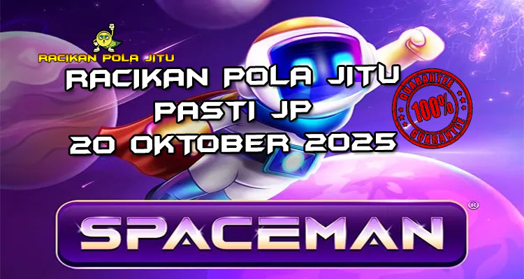 Petualangan antariksa Spaceman untuk Racikan Pola Jitu Rajaslot Game Spaceman 20 Oktober 2025.
