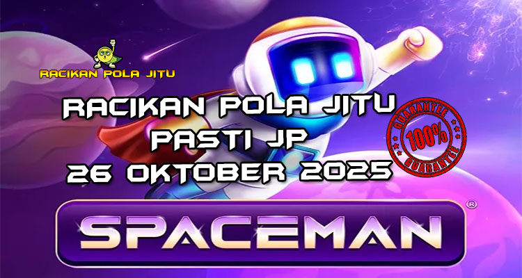 Astronot Spaceman untuk Racikan Pola Jitu Rajaslot Game Spaceman 26 Oktober 2025.