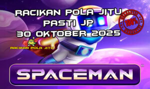 Astronot Spaceman untuk Racikan Pola Jitu Rajaslot Game Spaceman 30 Oktober 2025.