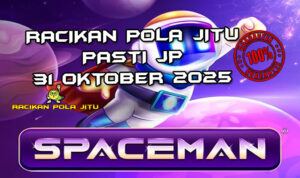 Astronot luar angkasa Spaceman untuk Racikan Pola Jitu Rajaslot Game Spaceman 31 Oktober 2025.