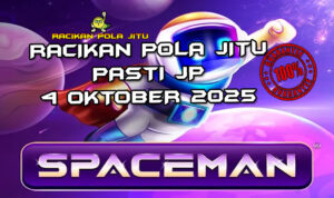 Astronot Spaceman dengan Multiplier Boost untuk Racikan Pola Jitu Rajaslot Game Spaceman 4 Oktober 2025.