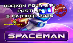 Roket Spaceman meluncur di galaksi untuk Racikan Pola Jitu Rajaslot Game Spaceman 5 Oktober 2025.