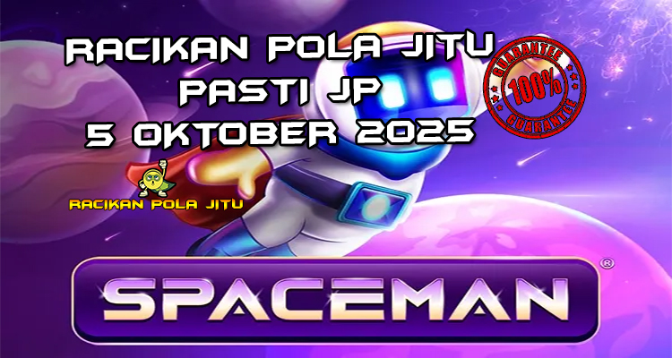 Roket Spaceman meluncur di galaksi untuk Racikan Pola Jitu Rajaslot Game Spaceman 5 Oktober 2025.