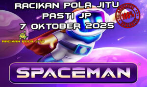 Astronot Spaceman melayang di galaksi untuk Racikan Pola Jitu Rajaslot Game Spaceman 7 Oktober 2025.