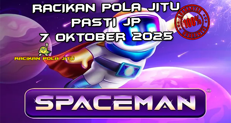 Astronot Spaceman melayang di galaksi untuk Racikan Pola Jitu Rajaslot Game Spaceman 7 Oktober 2025.