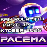 Roket Spaceman meluncur ke kosmos untuk Racikan Pola Jitu Rajaslot Game Spaceman 8 Oktober 2025.