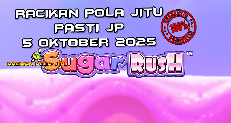 Dunia permen Sugar Rush dengan Free Spins untuk Racikan Pola Jitu Rajaslot Game Sugar Rush 5 Oktober 2025.