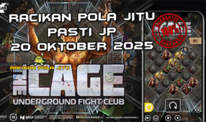 Ring MMA The Cage untuk Racikan Pola Jitu Rajaslot Game The Cage 20 Oktober 2025.