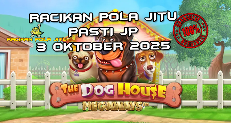 Halaman The Dog House Megaways dengan Free Spins untuk Racikan Pola Jitu Rajaslot Game The Dog House Megaways 3 Oktober 2025.
