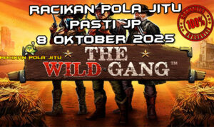 Koboi The Wild Gang di padang liar untuk Racikan Pola Jitu Rajaslot Game The Wild Gang 8 Oktober 2025.