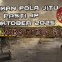 Tabel strategi Racikan Pola Jitu Rajaslot Game Tombstone RIP 4 Oktober 2025 dengan pola pemakaman zombie.