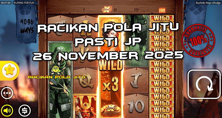 Tabel strategi xNudge Bushido Ways xNudge 26 November 2025