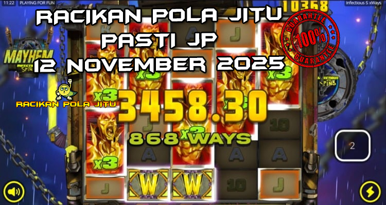 Tabel strategi Racikan Pola Jitu Rajaslot Game Infectious 5 xWays 11 November 2025 dengan pola pahlawan super infeksi.