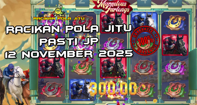 Tabel strategi Racikan Pola Jitu Rajaslot Game Marvelous Furlongs 11 November 2025 dengan pola pacuan kuda.