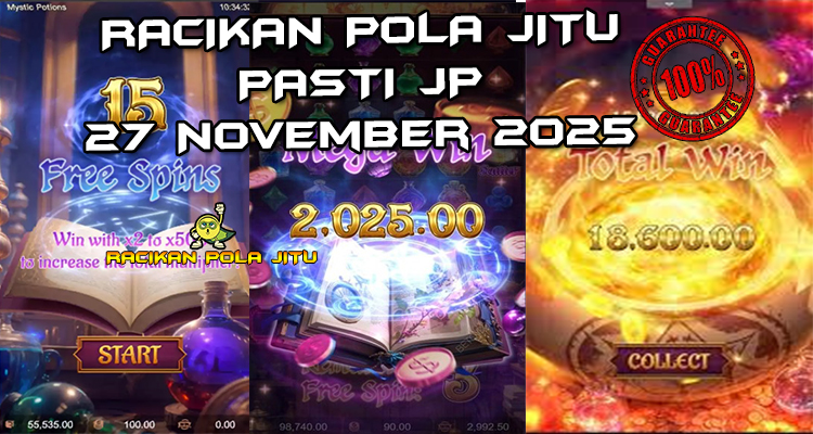 Tabel strategi meter potion Mystic Potion 27 November 2025