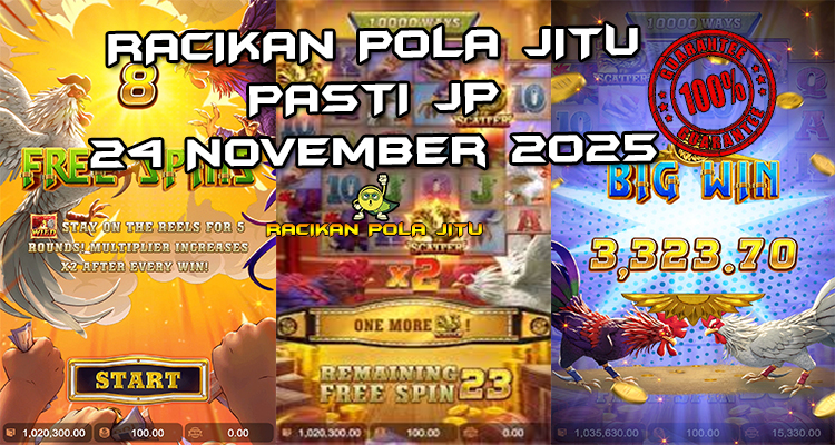 Tabel strategi cascade dan multiplier spot Rooster Rumble 24 November 2025 dengan pola sabung ayam ganas.