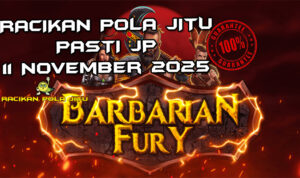 Amarah barbarian Barbarian Fury untuk Racikan Pola Jitu Rajaslot Game Barbarian Fury 11 November 2025.