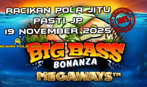 Mancing jackpot gila Big Bass Bonanza Megaways untuk Racikan Pola Jitu Rajaslot Game Big Bass Bonanza Megaways 19 November 2025.