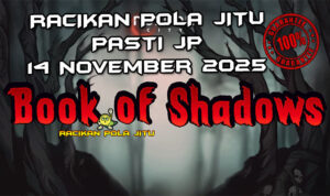 Buku bayangan Book of Shadows untuk Racikan Pola Jitu Rajaslot Game Book of Shadows 14 November 2025.