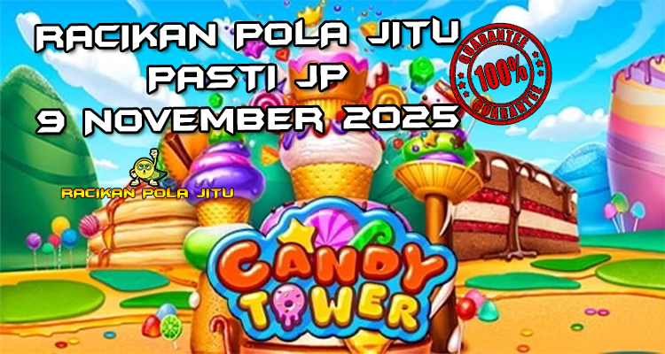 Menara permen Candy Tower untuk Racikan Pola Jitu Rajaslot Game Candy Tower 9 November 2025.