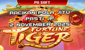 Harimau keberuntungan Fortune Tiger untuk Racakan Pola Jitu Rajaslot Game Fortune Tiger 2 November 2025.