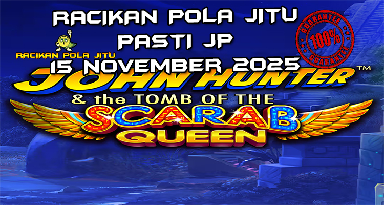 Petualang makam John Hunter and the Tomb of the Scarab Queen untuk Racikan Pola Jitu Rajaslot Game John Hunter and the Tomb of the Scarab Queen 15 November 2025.