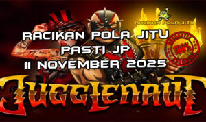 Badut sirkus Jugglenaut untuk Racikan Pola Jitu Rajaslot Game Jugglenaut 11 November 2025.