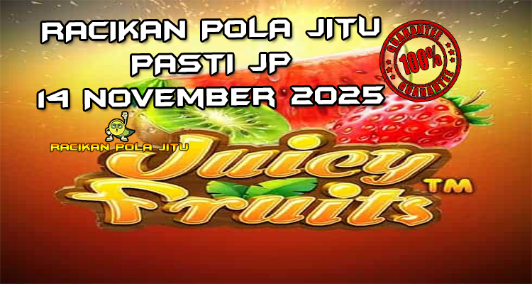 Buah segar Juicy Fruits untuk Racikan Pola Jitu Rajaslot Game Juicy Fruits 14 November 2025.