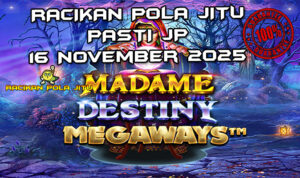 Petualangan Mistik Epik Rajaslot 2025 Ramalan nasib Madame Destiny Megaways untuk Racikan Pola Jitu Rajaslot Game Madame Destiny Megaways 16 November 2025.