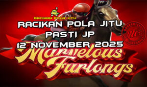Pacuan kuda Marvelous Furlongs untuk Racikan Pola Jitu Rajaslot Game Marvelous Furlongs 11 November 2025.