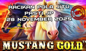 Duel Gurun Epik Rajaslot 2025 Kuda liar barat Mustang Gold gacor 28 November 2025 untuk Racikan Pola Jitu Rajaslot.