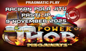 Palu Thor Power of Thor Megaways untuk Racikan Pola Jitu Rajaslot Game Power of Thor Megaways 9 November 2025.