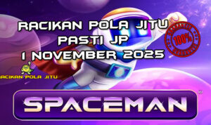 Astronot luar angkasa Spaceman untuk Racikan Pola Jitu Rajaslot Game Spaceman 1 November 2025.