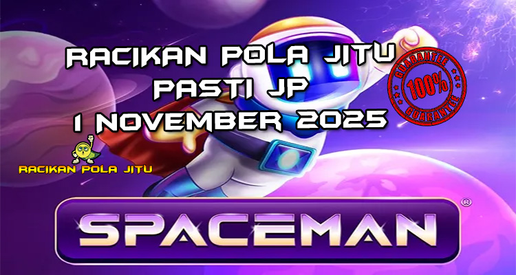 Astronot luar angkasa Spaceman untuk Racikan Pola Jitu Rajaslot Game Spaceman 1 November 2025.
