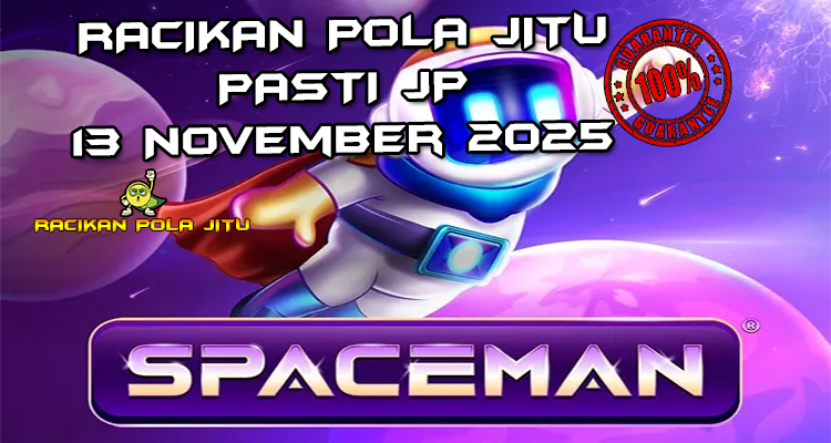 Astronot luar angkasa Spaceman untuk Racikan Pola Jitu Rajaslot Game Spaceman 13 November 2025.